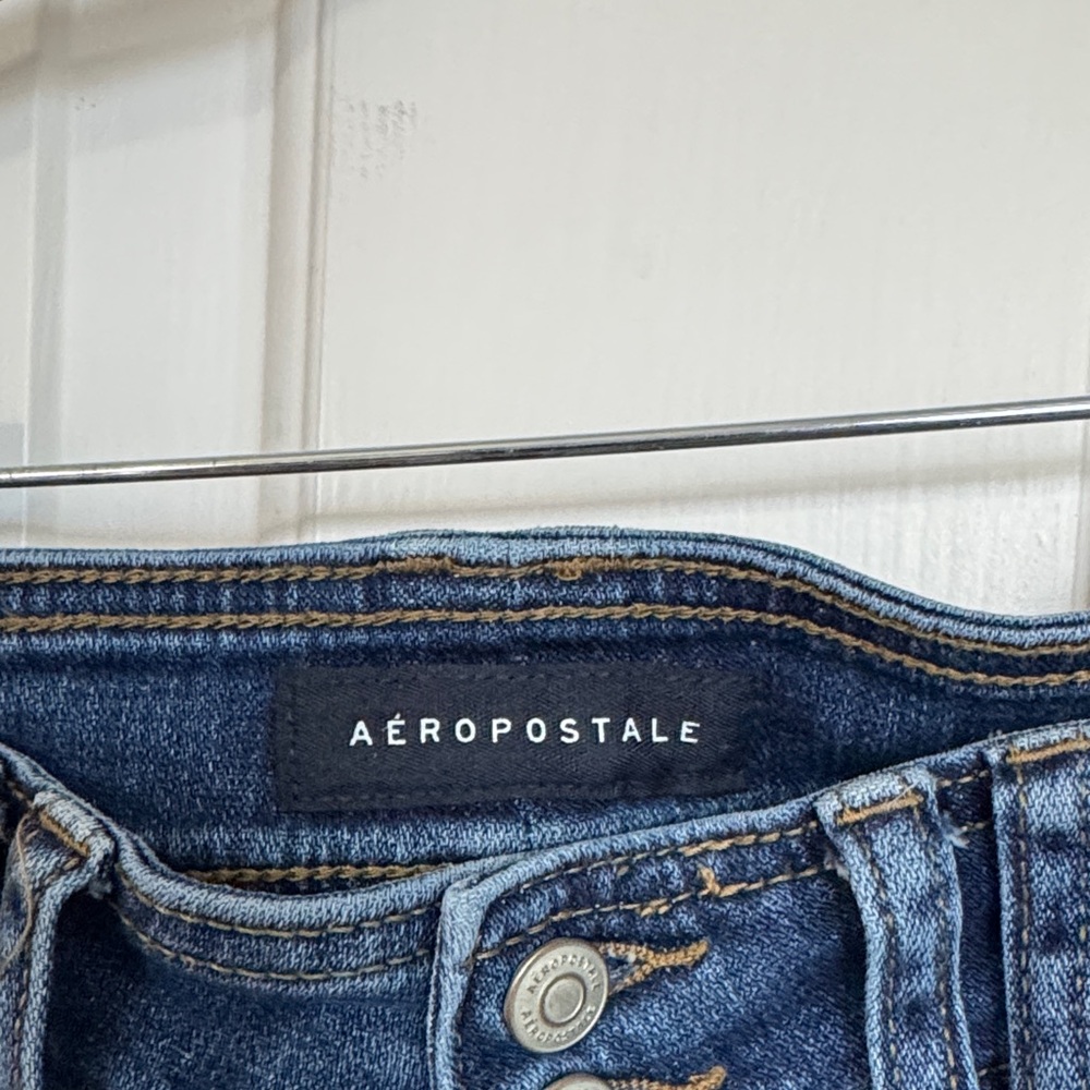 Aeropostale Dark Blue Bootcut Jeans - Picture 3 of 4